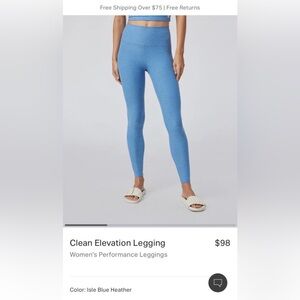 Vuori elevation legging